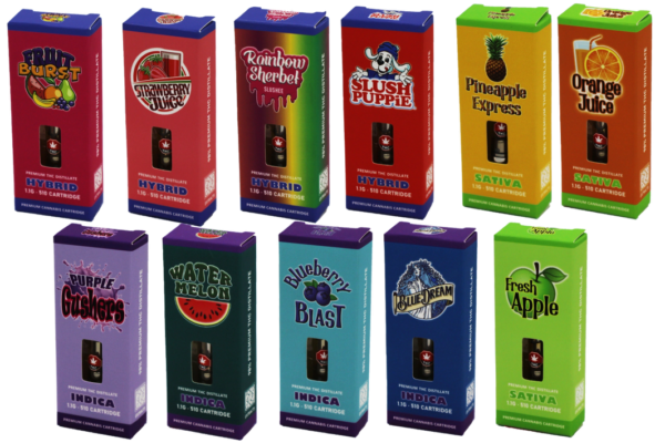 FCK'D UP & WONKA 510 CARTRIDGE - 1000MG THC