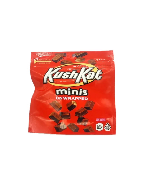 KUSH KAT MINIS CHOCOLATE - 600MG THC